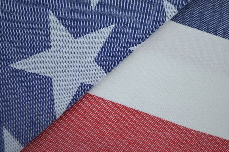 AMERICAN FLAG TURKISH TOWEL